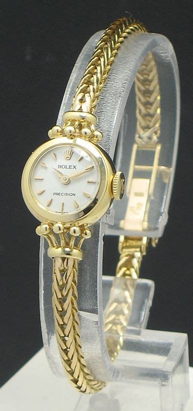 rolex precision cocktail watch|18 karat gold Rolex watch.